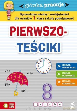 Główka pracuje. Pierwszoteściki [KSIĄŻKA]