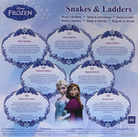 TREFL Węże i drabiny Frozen [GRA]