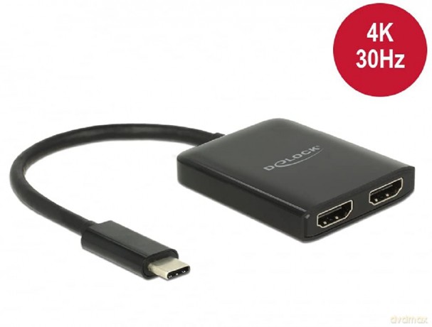 KAB Adapter USB-C > Splitter 2x HDMI (BU