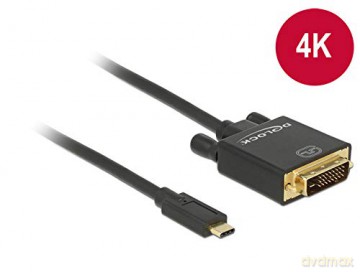 KAB USB-C > DVI 24+1 (ST-ST) 1m 4K 30Hz