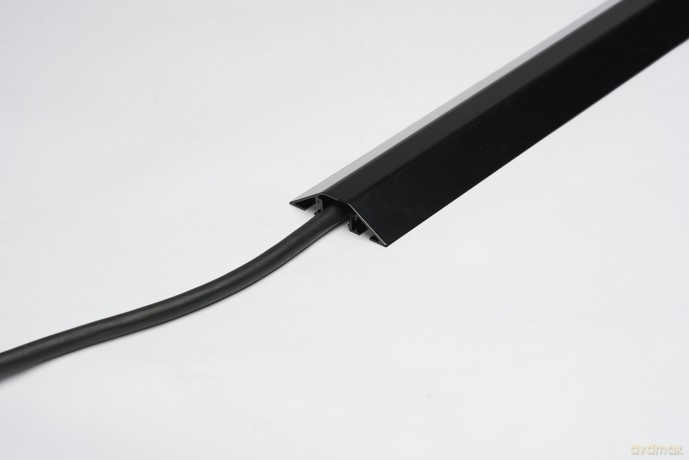 Kabelbrźcke Alu schwarz 1,5m