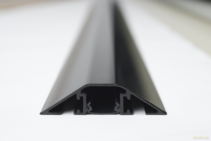 Kabelbrźcke Alu schwarz 1,5m
