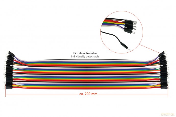 kabelmeister Jumper Wire 40-Pin St-St 20