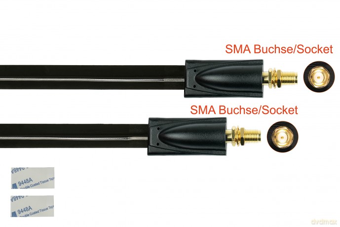 kabelmeister Koaxial HF Fensterdurchfźhr