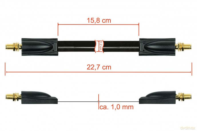 kabelmeister Koaxial HF Fensterdurchfźhr