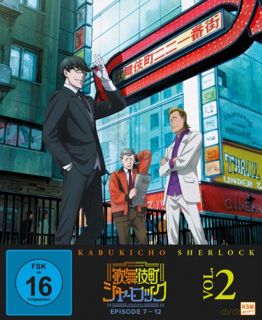 Kabukicho Sherlock - Volume 2 (Ep. 7-12) [Blu-Ray]