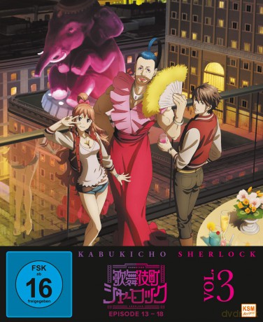 Kabukicho Sherlock - Volume 3 (Ep. 13-18) [Blu-Ray]