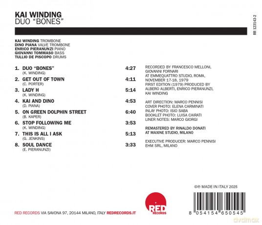 Kai Winding-Duo Bones: Kai Winding-Duo Bones [CD]