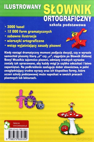 Ilustrowany słownik ortograficzny. Szkoła Podstawowa [KSIĄŻKA]