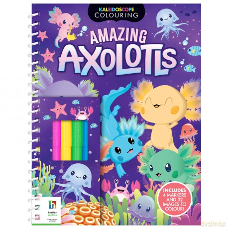 Kal Col Wiro Amazing Axolotle [KSIĄŻKA]