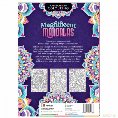 Kal Magnificent Mandalas Col Book [KSIĄŻKA]