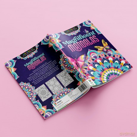 Kal Magnificent Mandalas Col Book [KSIĄŻKA]
