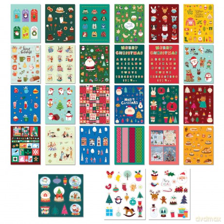 Kal Sticker Bomb I Love Christmas [KSIĄŻKA]