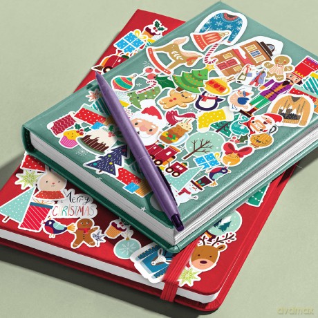 Kal Sticker Bomb I Love Christmas [KSIĄŻKA]