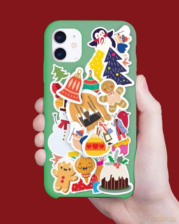 Kal Sticker Bomb I Love Christmas [KSIĄŻKA]