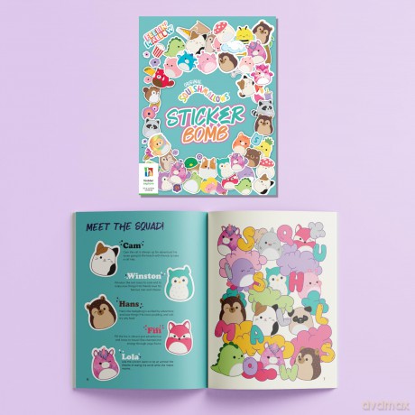 Kal Sticker Bomb Squishmallows [KSIĄŻKA]