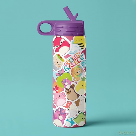 Kal Sticker Bomb Squishmallows [KSIĄŻKA]