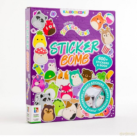 Kal Sticker Bomb Squishmallows [KSIĄŻKA]