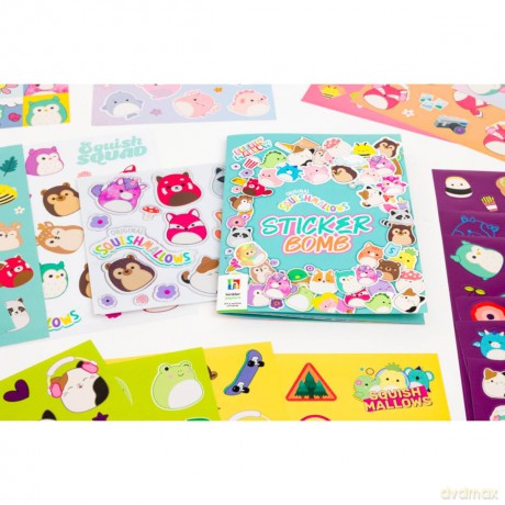 Kal Sticker Bomb Squishmallows [KSIĄŻKA]