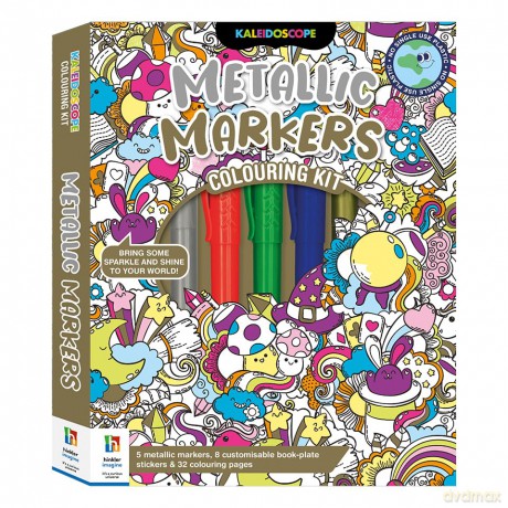 Kaleidoscope Col Metallic Markers [KSIĄŻKA]