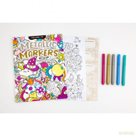 Kaleidoscope Col Metallic Markers [KSIĄŻKA]
