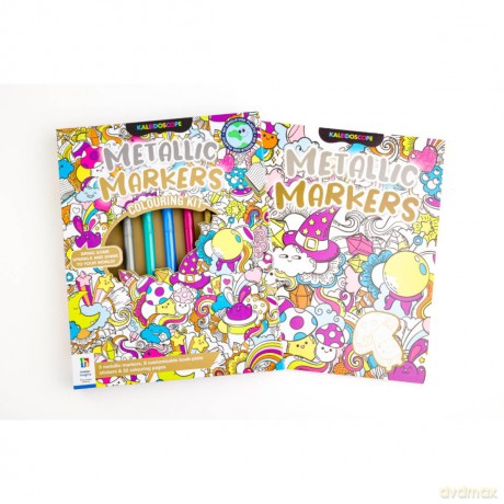 Kaleidoscope Col Metallic Markers [KSIĄŻKA]