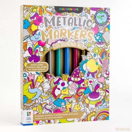 Kaleidoscope Col Metallic Markers [KSIĄŻKA]