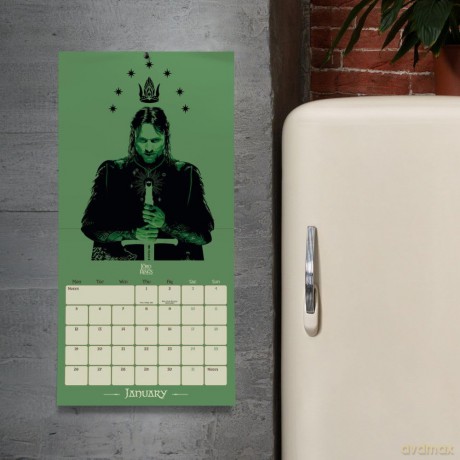 Kalender 2026 - Lord Of The Rings
