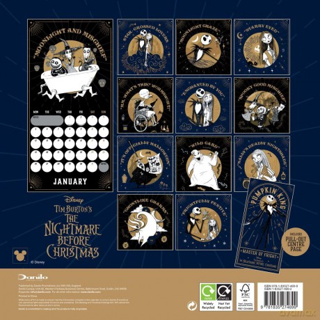 Kalender 2026 - Nightmare Before Christmas