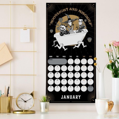 Kalender 2026 - Nightmare Before Christmas
