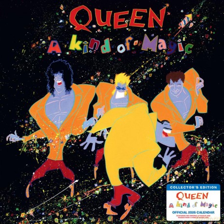 Kalender 2026 - Queen Record Sleeve