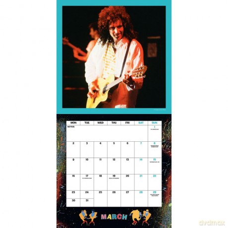 Kalender 2026 - Queen Record Sleeve