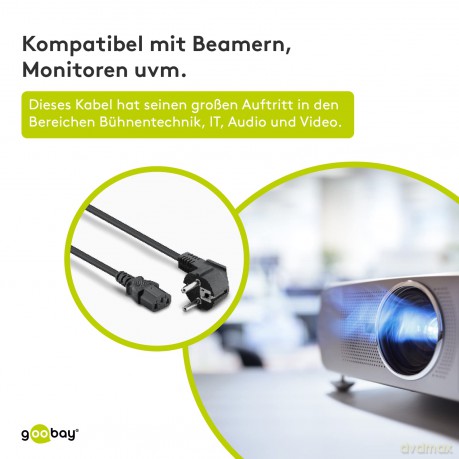 Kaltgerte-Anschl.Kabel 5,0 M