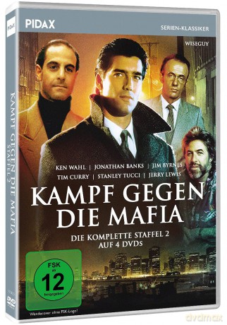 Kampf Gegen Die Mafia (Wiseguy) - Staffel 2 [4DVD]