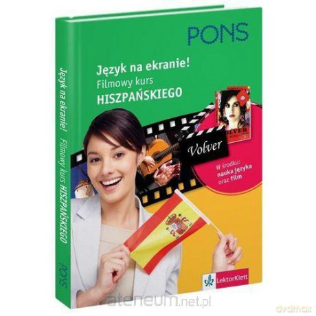 Język na ekranie! Filmowy kurs hiszpańskiego [KSIĄŻKA]+[CD]
