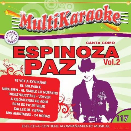 Paz Espinoza: Karaoke - Espinoza Paz [CD]