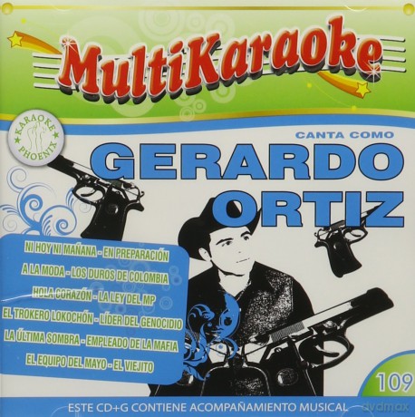 Karaoke: Gerardo Ortiz - Exitos: Karaoke: Gerardo Ortiz - Exitos [CD]
