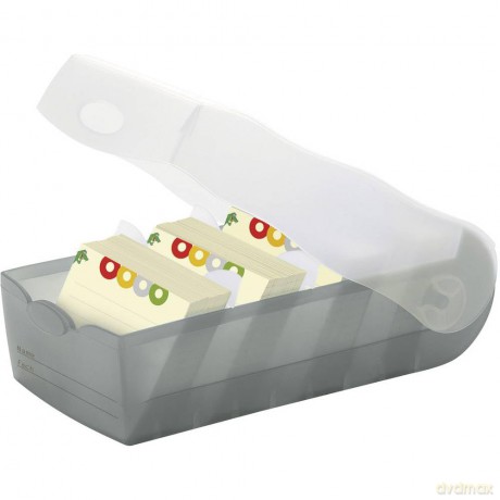 Karteibox Croco grau A7