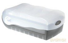 Han: Karteibox Croco grau A8