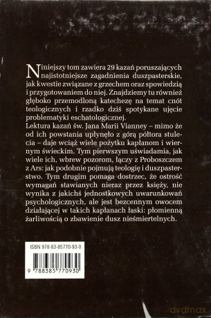 Kazania Proboszcza z Ars [KSIĄŻKA]