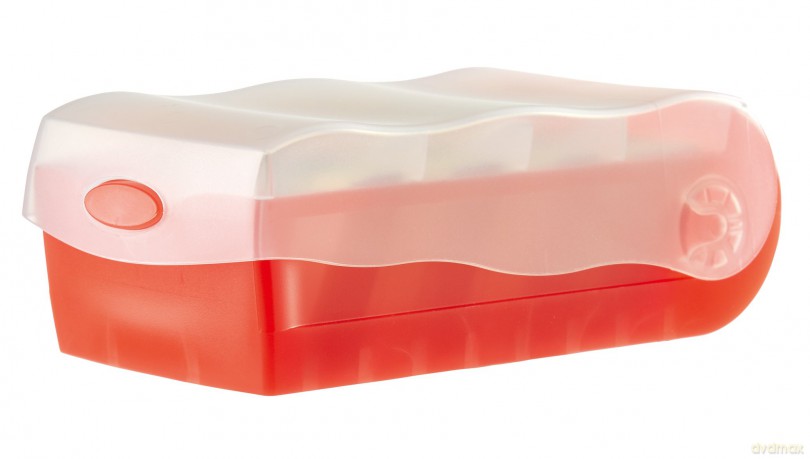 Karteibox Croco rot A7