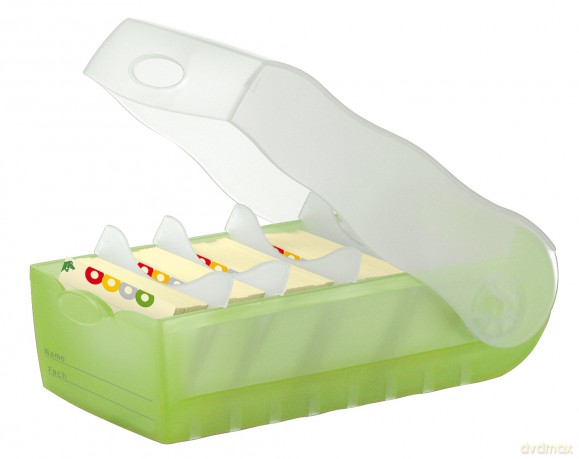 Karteibox Croco, grźn, A8