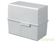 Han: Karteiboxen, A6, lichtgrau