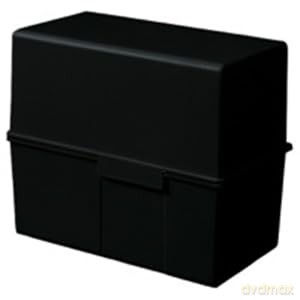Karteiboxen, A7, schwarz