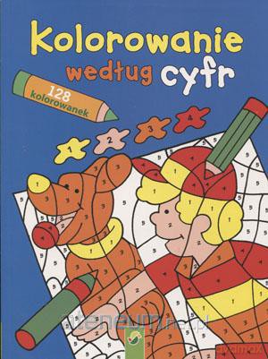 Kolorowanie według cyfr. Niebieska [KSIĄŻKA]