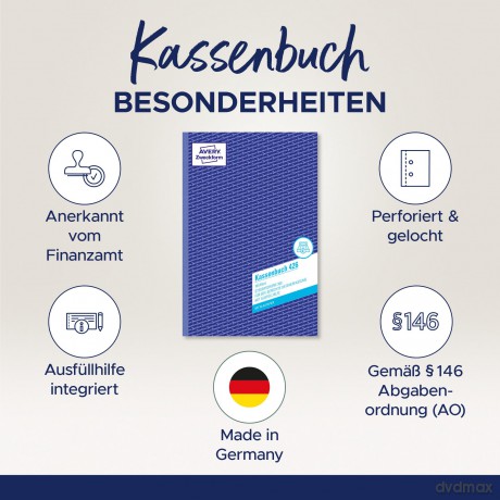 Kassenbuch A4 KP 100Blatt