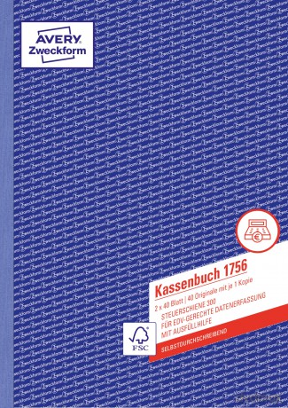 Kassenbuch Sd A4 2x40 Blatt [KSIĄŻKA]