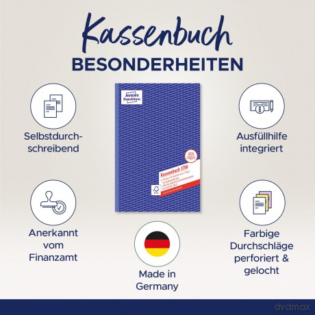 Kassenbuch Sd A4 2x40 Blatt [KSIĄŻKA]