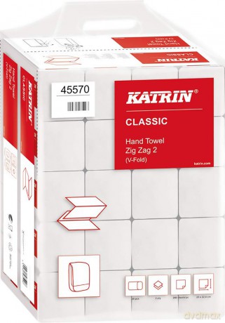 KATRIN Papierhandtźcher 45570 Zick Zack