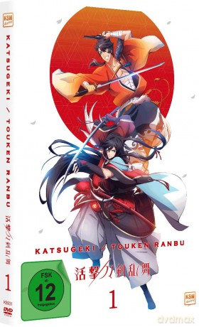 Katsugeki Touken Ranbu - Volume 1: Episode 01-04 [DVD]